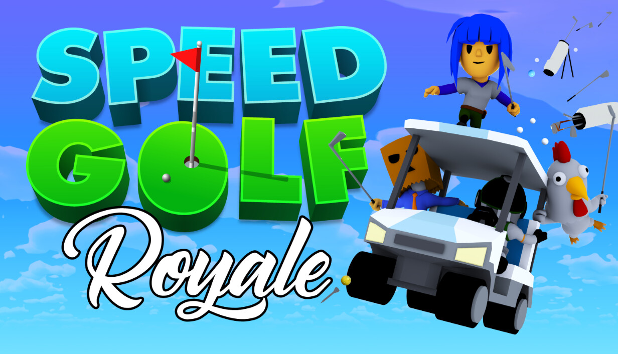 Speed Golf Royale key art